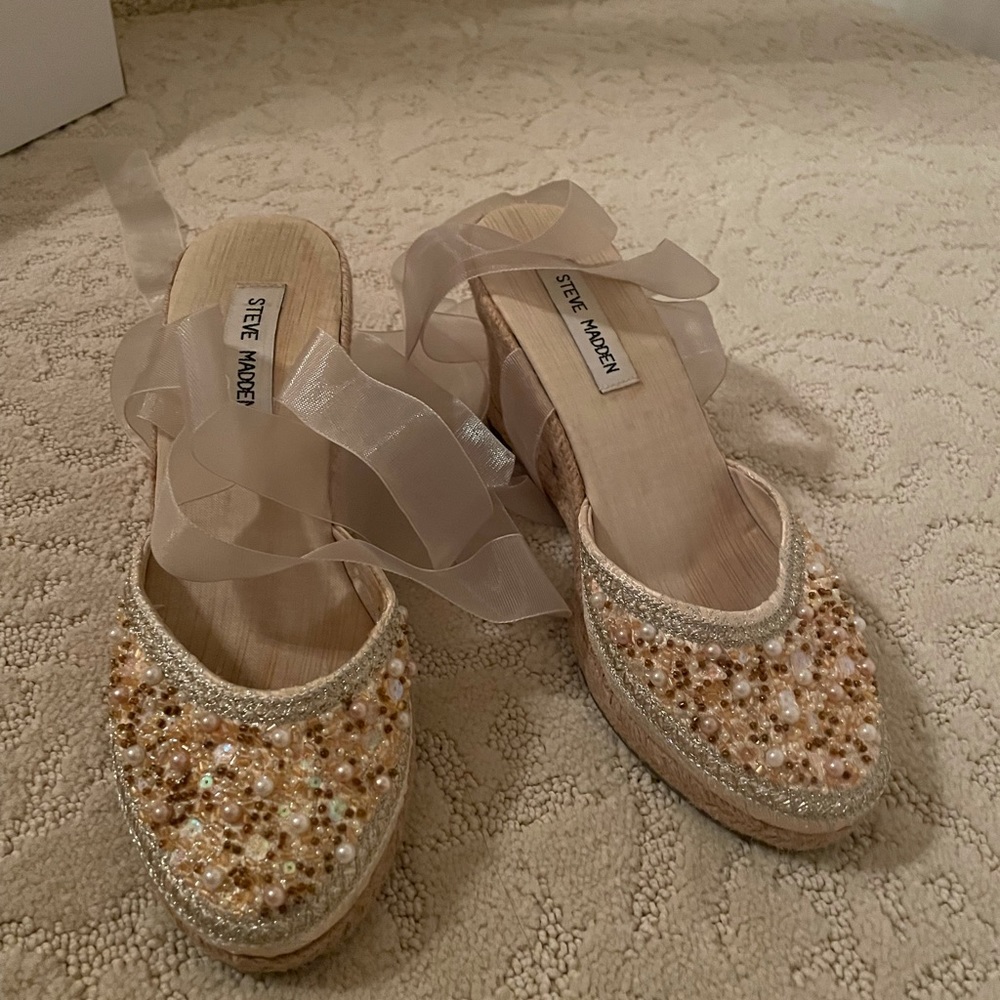 Steve Madden Champagne Bombay Espadrille